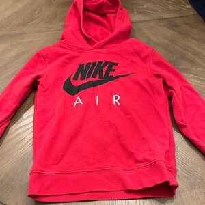 Nike Kids Red Air Hoodie